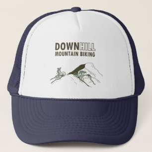 Mountain biking Downhill Trucker Hat