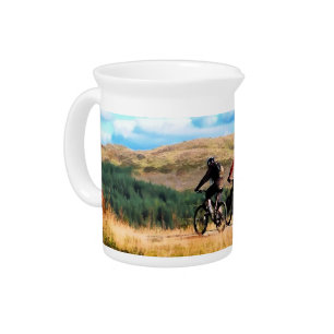 MOUNTAIN BIKING DRINK PITCHER