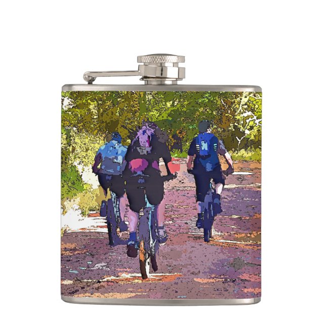 MOUNTAIN BIKING FLASK (Front)