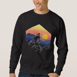 Mountain Biking For Men Women MTB Mountain Biker Sweatshirt
