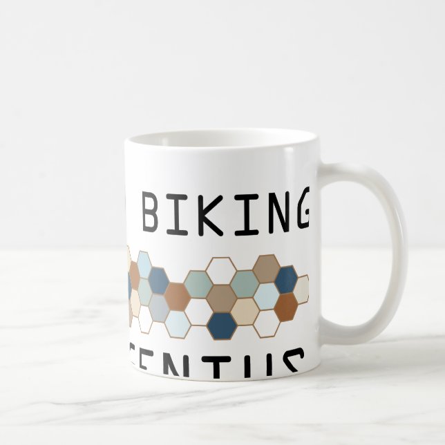 Mountain Biking Genius Coffee Mug (Right)