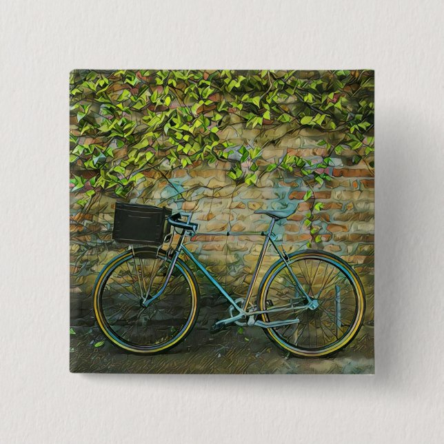 Mountain biking gift button (Front)