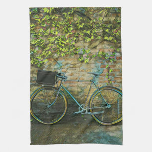 Mountain biking gift kitchen towel