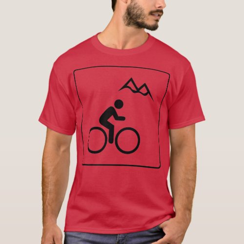 Mountain Biking Icon 1 T_Shirt