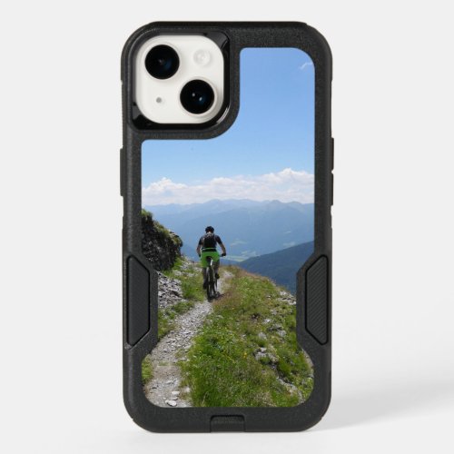 Mountain Biking in Countryside OtterBox iPhone 14 Case