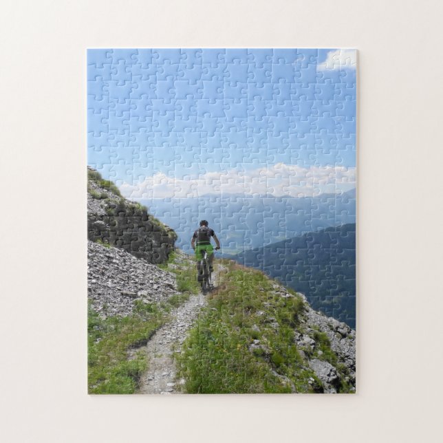 Mountain Biking Jigsaw Puzzle (Vertical)