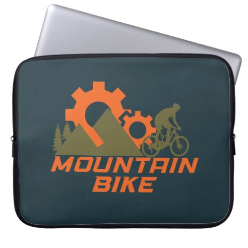 Mountain biking laptop sleeve