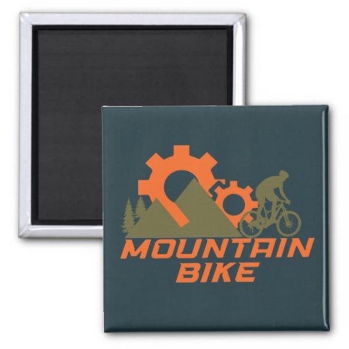 Mountain biking magnet