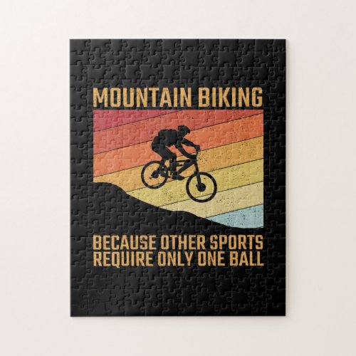 mountain biking mountainbike mtb offroad jigsaw puzzle