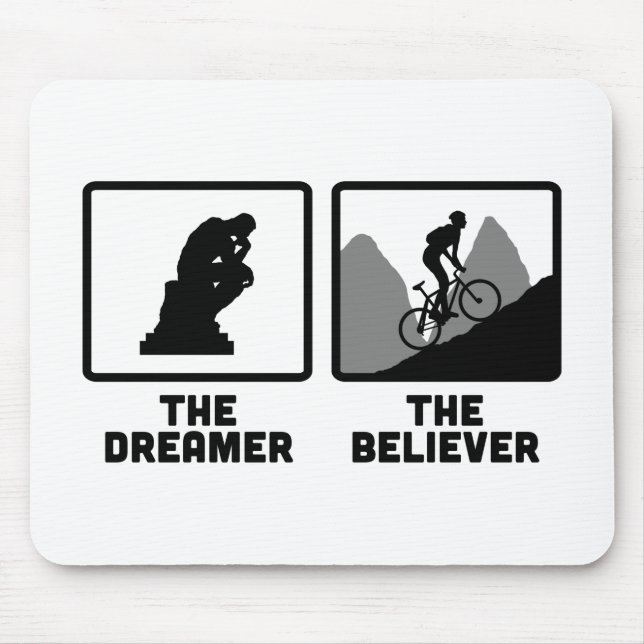 Mountain Biking Mouse Pad (Front)