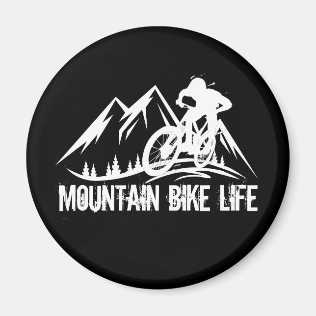 Mountain biking Mtb Magnet (Front)