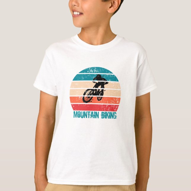 Mountain biking MTB T-Shirt (Front)