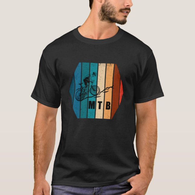 Mountain biking MTB T-Shirt (Front)