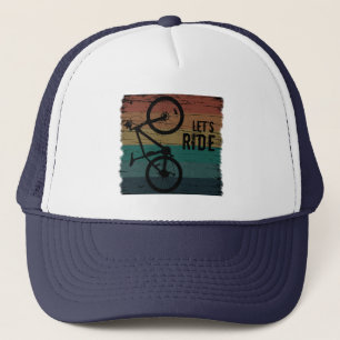 Mountain biking mtbdesign trucker hat