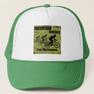 Mountain biking mtbdesign trucker hat