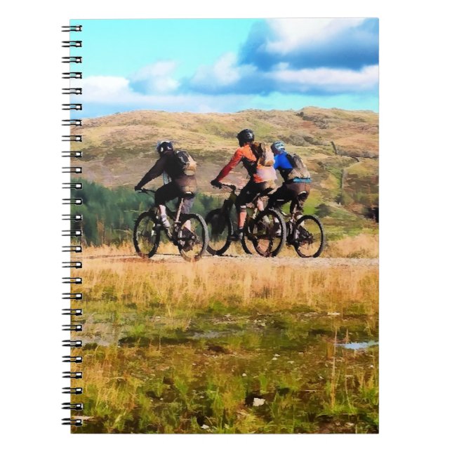 MOUNTAIN BIKING NOTEBOOK (Front)