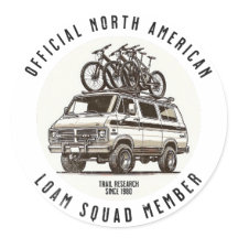 Mountain Biking "Official Loam Squad Member"
