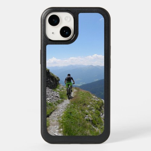 Mountain Biking Photo OtterBox iPhone 14 Case