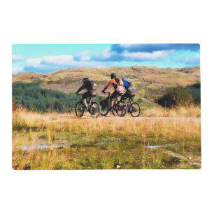 MOUNTAIN BIKING PLACEMAT