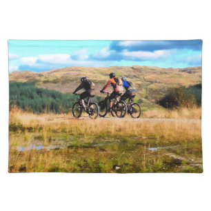 MOUNTAIN BIKING PLACEMAT