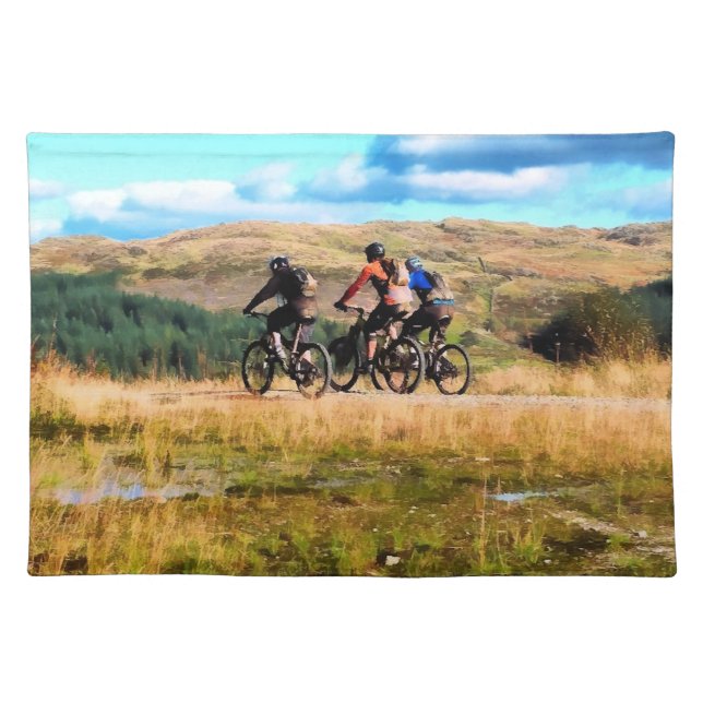 MOUNTAIN BIKING PLACEMAT (Front)