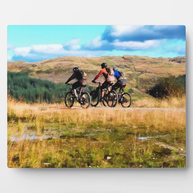 MOUNTAIN BIKING PLAQUE (Front)