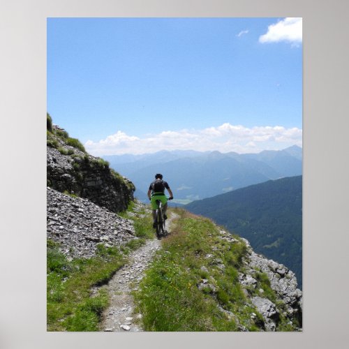 Mountain Biking Poster