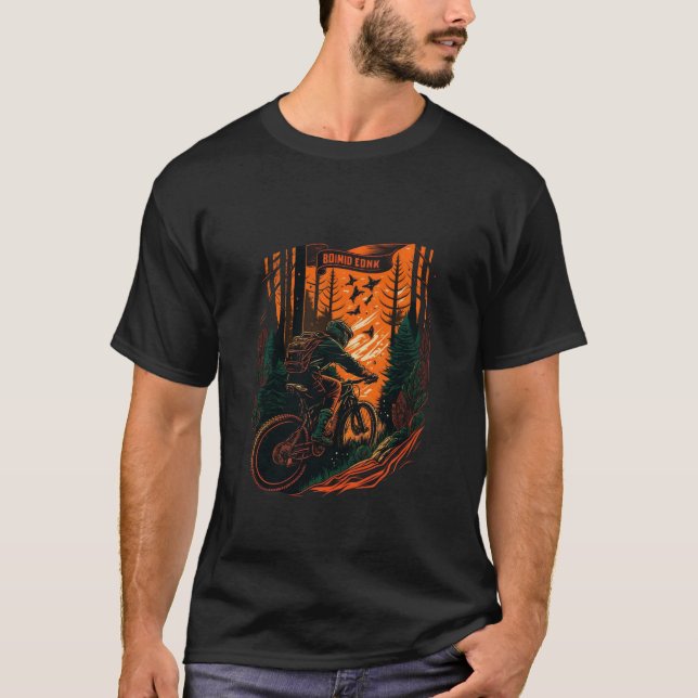 Mountain Biking T-Shirt for Men  (Front)