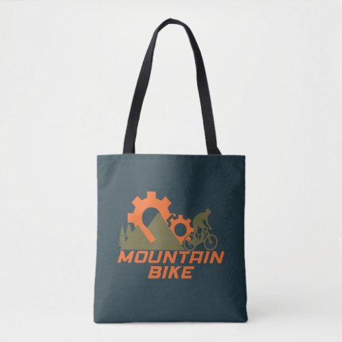Mountain biking tote bag