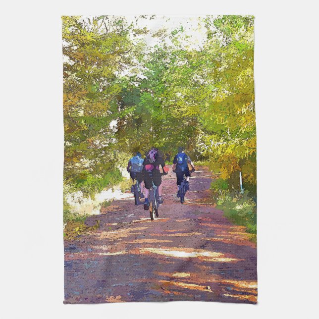 MOUNTAIN BIKING TOWEL (Vertical)