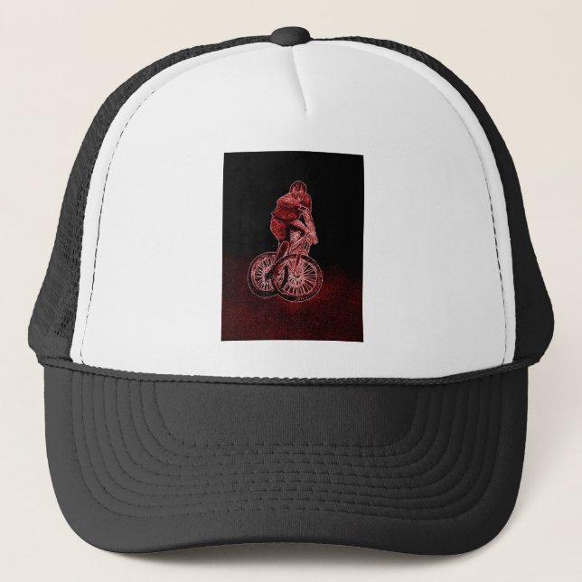 Mountain Biking Trucker Hat (Front)