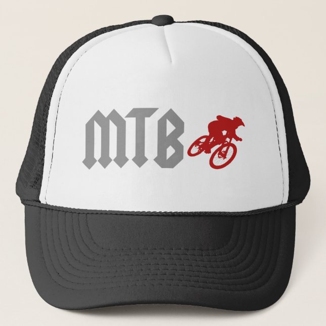 Mountain Biking Trucker Hat (Front)