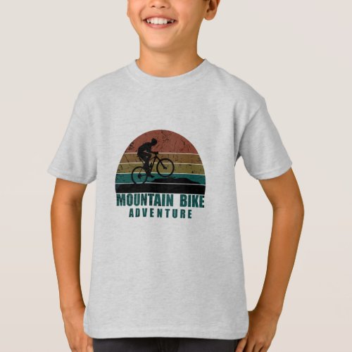 Mountain biking vintage T_Shirt