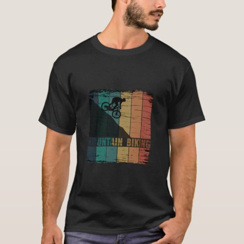 Mountain biking vintage T_Shirt