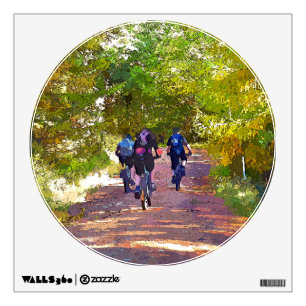 MOUNTAIN BIKING WALL STICKER