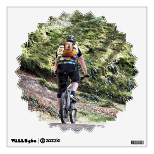 MOUNTAIN BIKING WALL STICKER