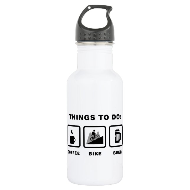 Mountain Biking Water Bottle (Front)