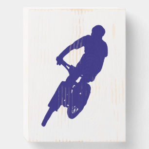 Mountain Biking wooden sign