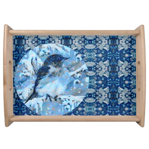 Mountain Blue Bird Tray