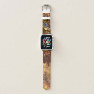 Mountain Bluebird at Arches National Park Apple Watch Band