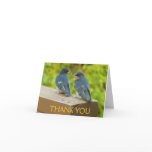 Mountain Bluebird at Arches National Park Thank You Card