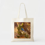 Mountain Bluebird at Arches National Park Tote Bag