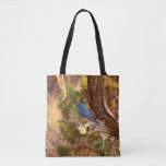 Mountain Bluebird at Arches National Park Tote Bag