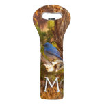 Mountain Bluebird at Arches National Park Wine Bag