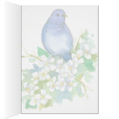Mountain Bluebird State Bird of Idaho Blank Cards (Inside (Right))