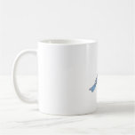 Mountain Bluebird watercolor bird art Coffee Mug