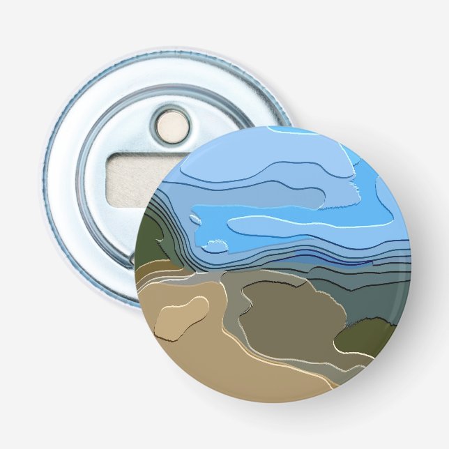 MOUNTAIN BOTTLE OPENER (Front)