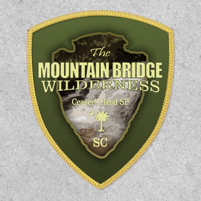 Mountain Bridge Wilderness (arrowhead) Patch (Front)