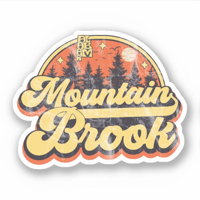 Mountain Brook, Alabama Sticker (Front)