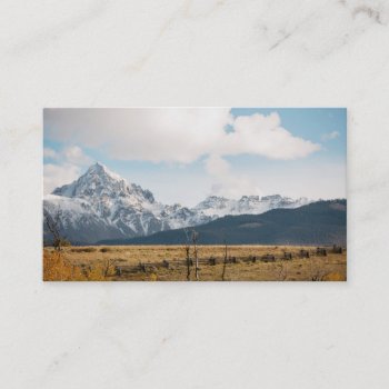 Mountain Business Card by OblivionHead at Zazzle